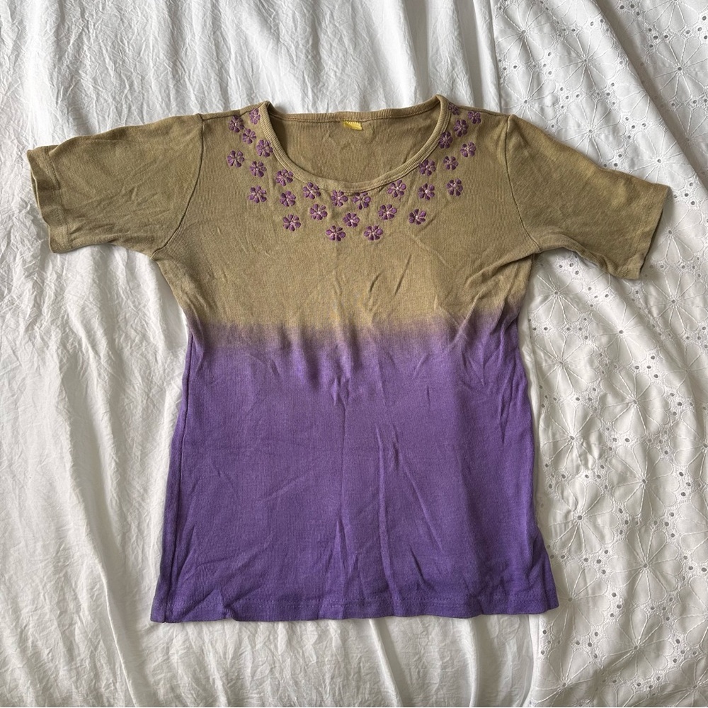 Vintage 90s Ombré Top